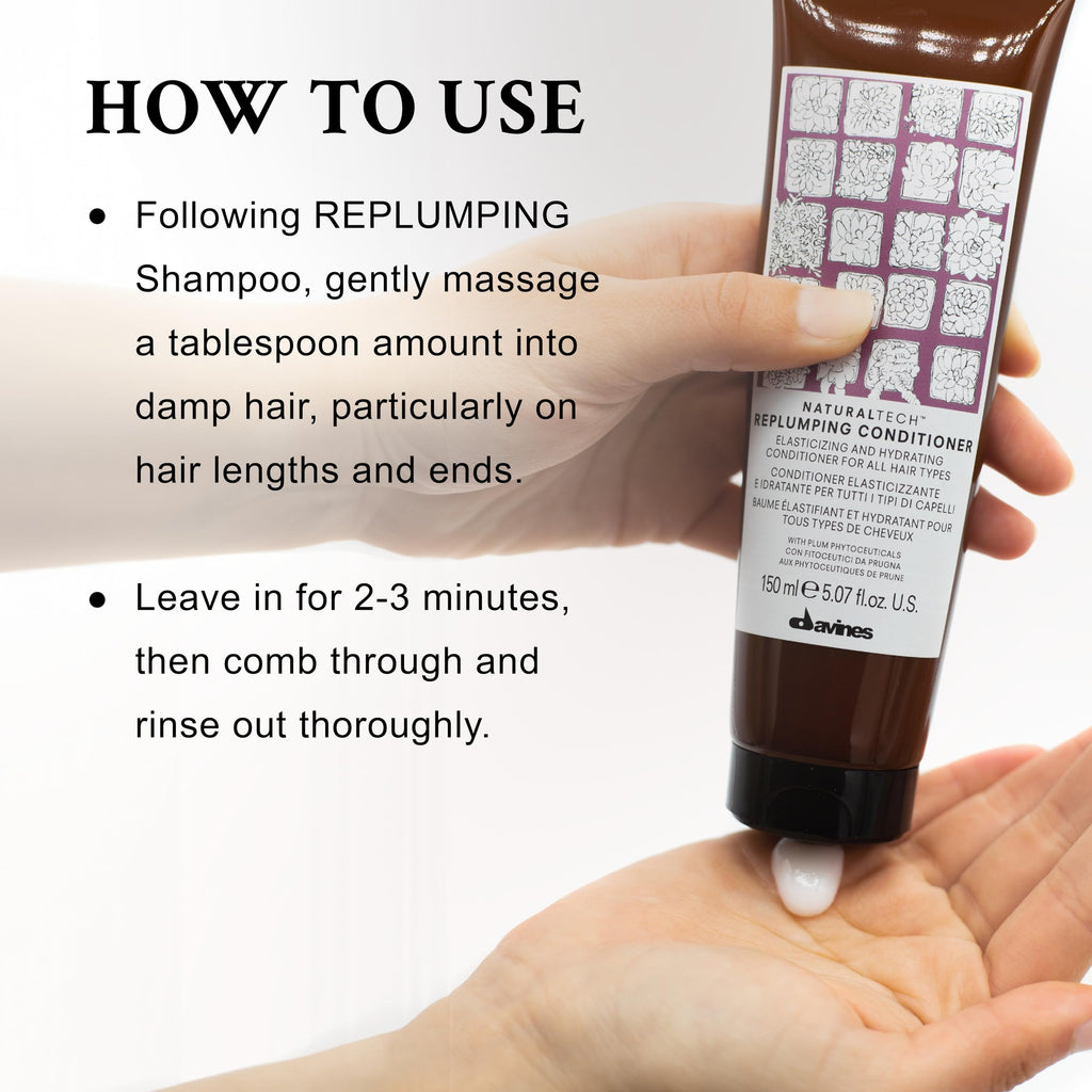 DAVINES NATURAL TECH REPLUMPING CONDITIONER 150ML