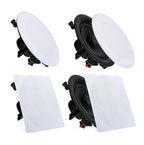 Bocinas De Techo 8? Pyle Bluetooth (4pcs) [Alexa] 250 Watt (PDICBT286)