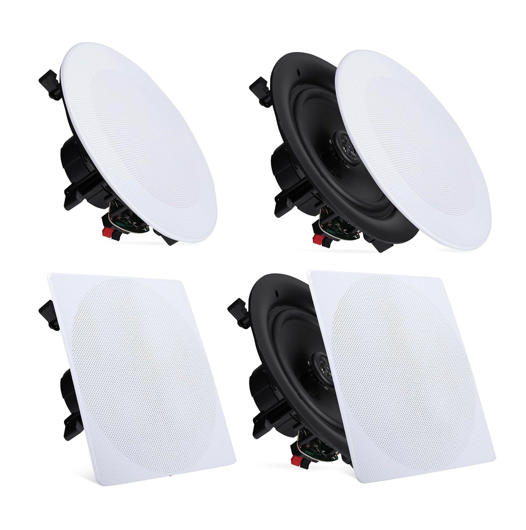 Bocinas De Techo 8? Pyle Bluetooth (4pcs) [Alexa] 250 Watt (PDICBT286)