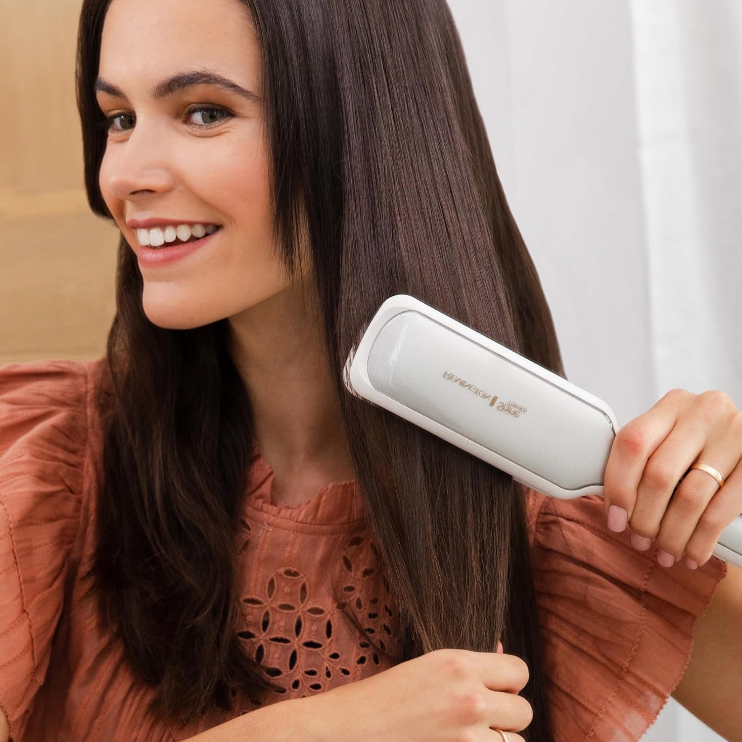 Plancha De Cabello Profesional Remington Shine Therapy 2” (S9531)