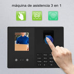 Control de Asistencia 3 en 1 Con Reconocimiento Facial