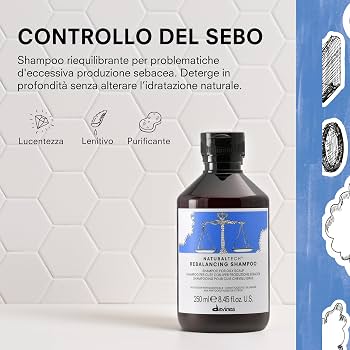 DAVINES MINI REBALANCING SHAMPOO 100ML