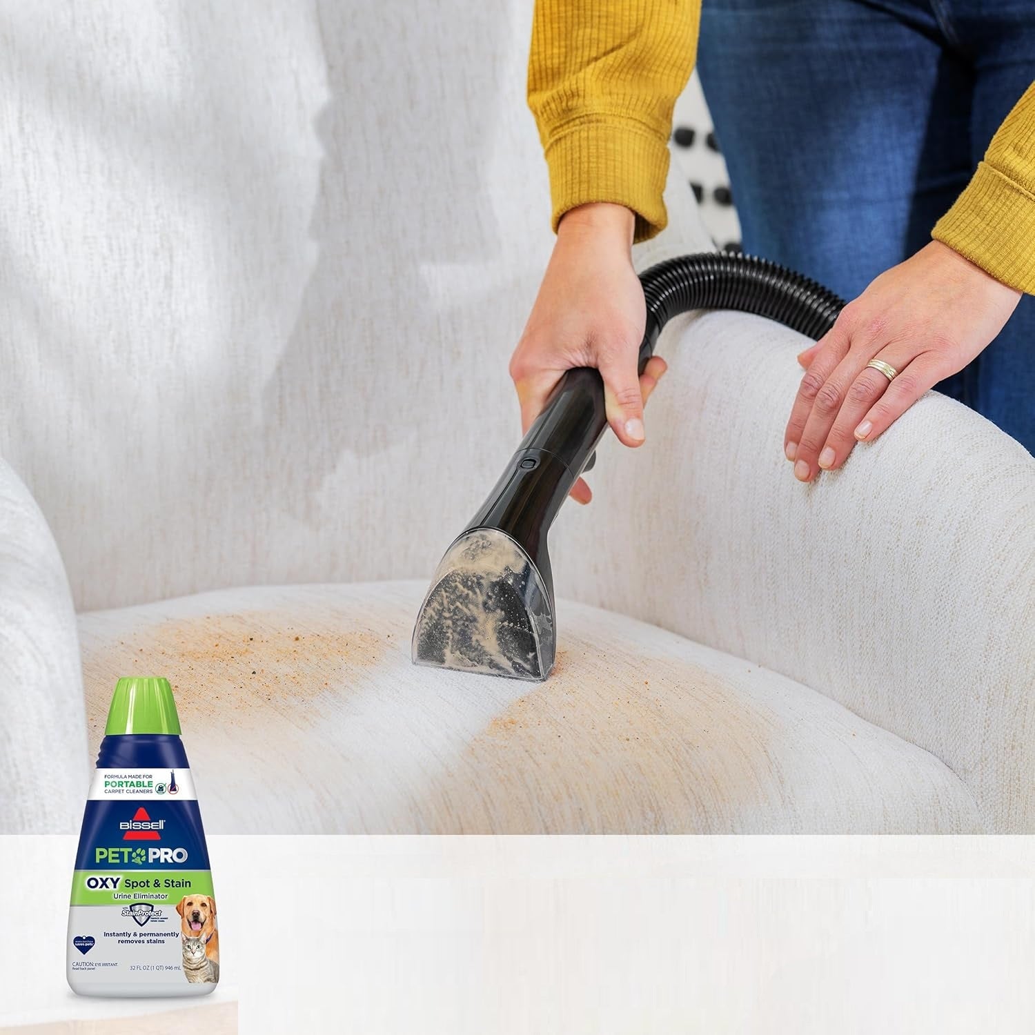 Fórmula Bissell PET PRO OXY 32 oz Para Manchas Difíciles