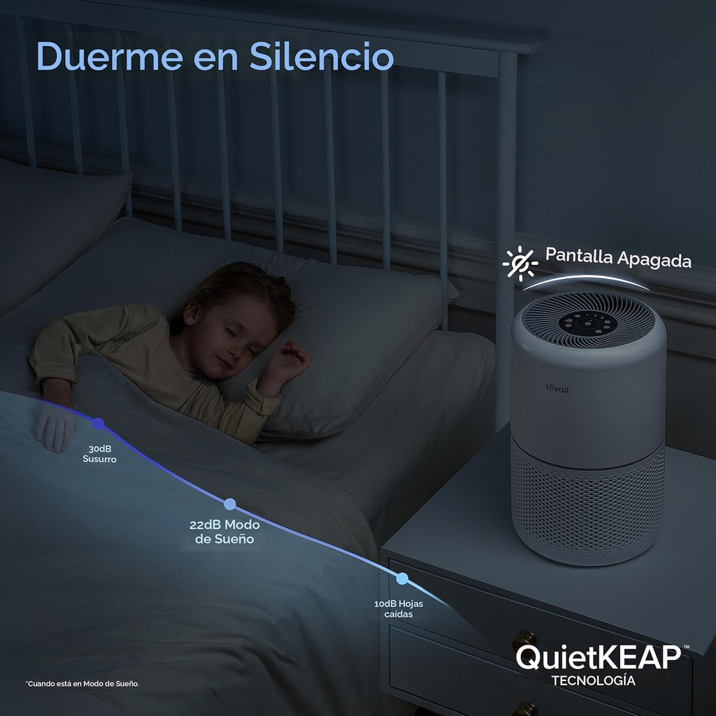 Purificador De Aire Y Humidificador Levoit (Core 300S-p) WIFI
