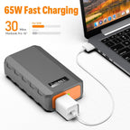 Cargador Portátil De 24,000mAh Para Laptop Con Salida De AC