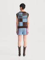 Chalecos y sweaters, color/material rayas, marca Maglione – vista 4