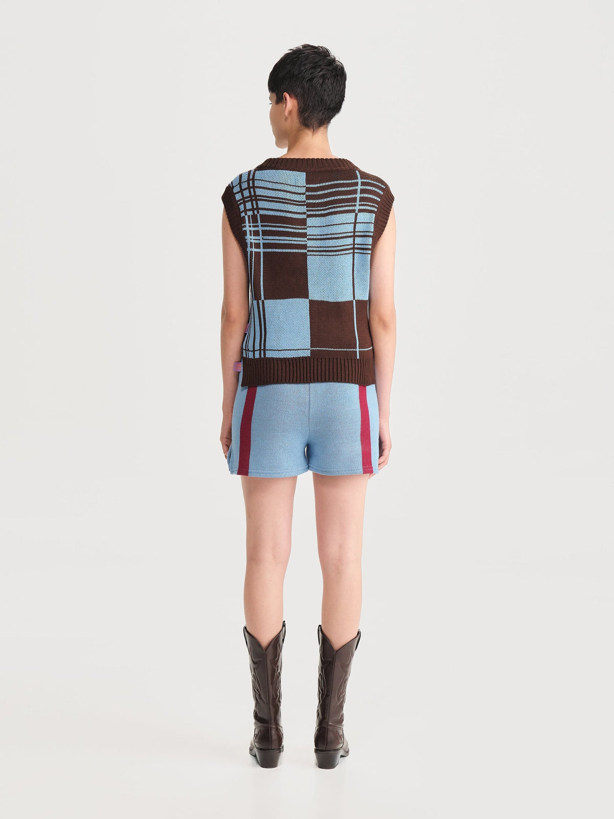 Chalecos y sweaters, color/material rayas, marca Maglione – vista 4