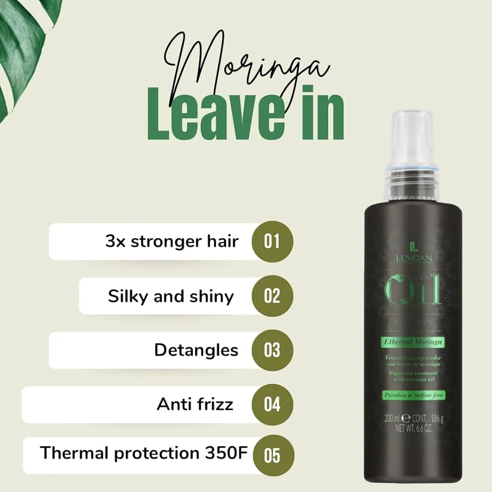LENDAN LEAVE IN MORINGA 200 ML