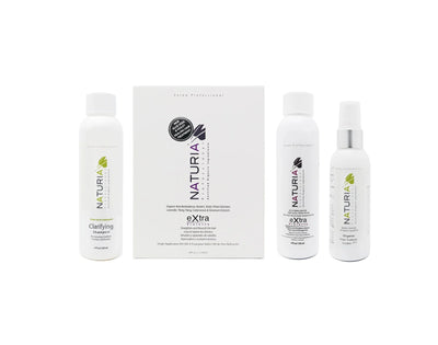 Tratamientos y mascarillas, marca NATURIA