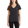 Camiseta Levis Mangas Cortas Lisa Cuello V Para Damas by Levis