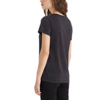 Camiseta Levis Mangas Cortas Lisa Cuello V Para Damas by Levis