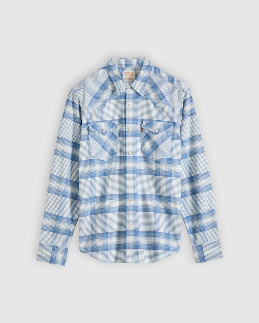 Camisa Levis Mangas Largas Cuadros para Caballeros