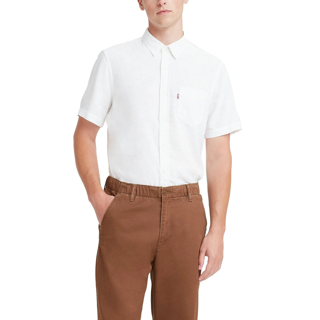 Camisa Levis Mangas Cortas Lisa Para Caballeros by Levis