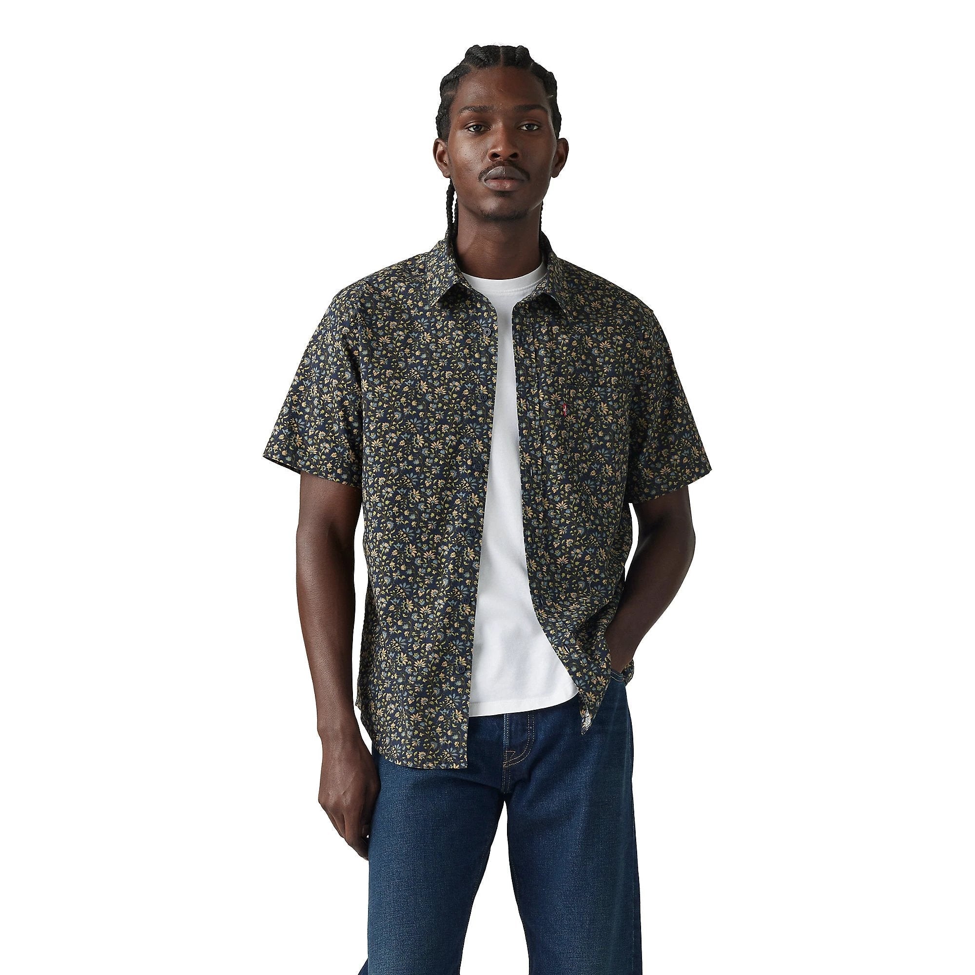 Camisa Levis Mangas Cortas Estampada Para Caballeros by Levis