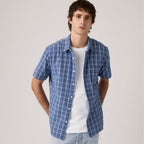 Camisa Levis Mangas Cortas Cuadros para Caballeros