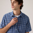 Camisa Levis Mangas Cortas Cuadros para Caballeros
