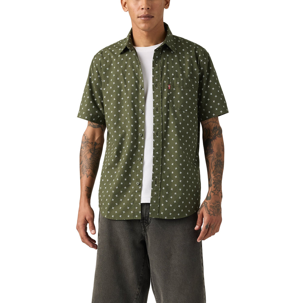 Camisa Levis Mangas Cortas Estampado para Caballeros