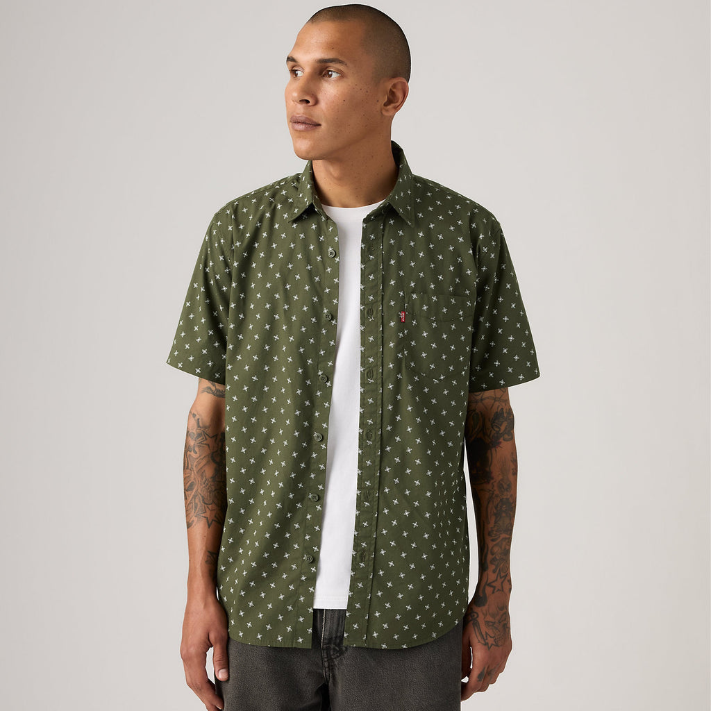 Camisa Levis Mangas Cortas Estampado para Caballeros