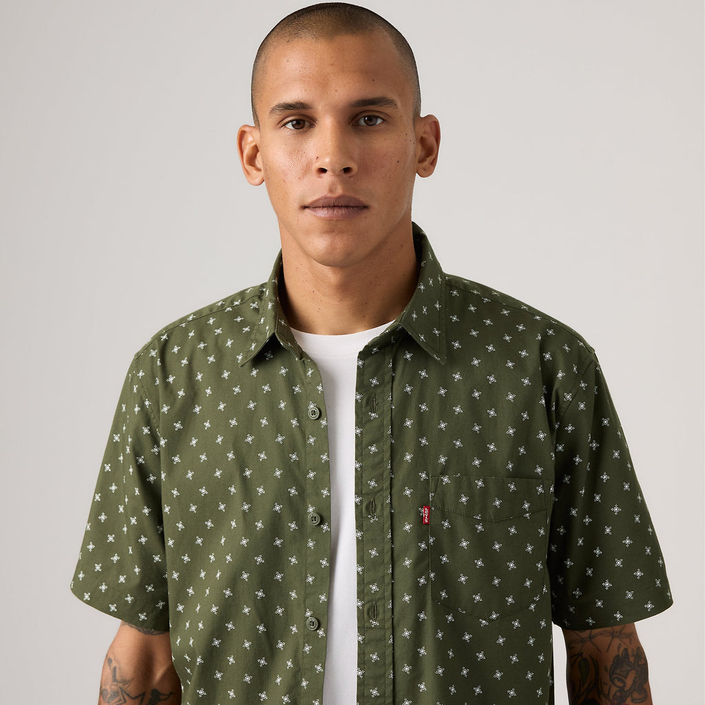 Camisa Levis Mangas Cortas Estampado para Caballeros