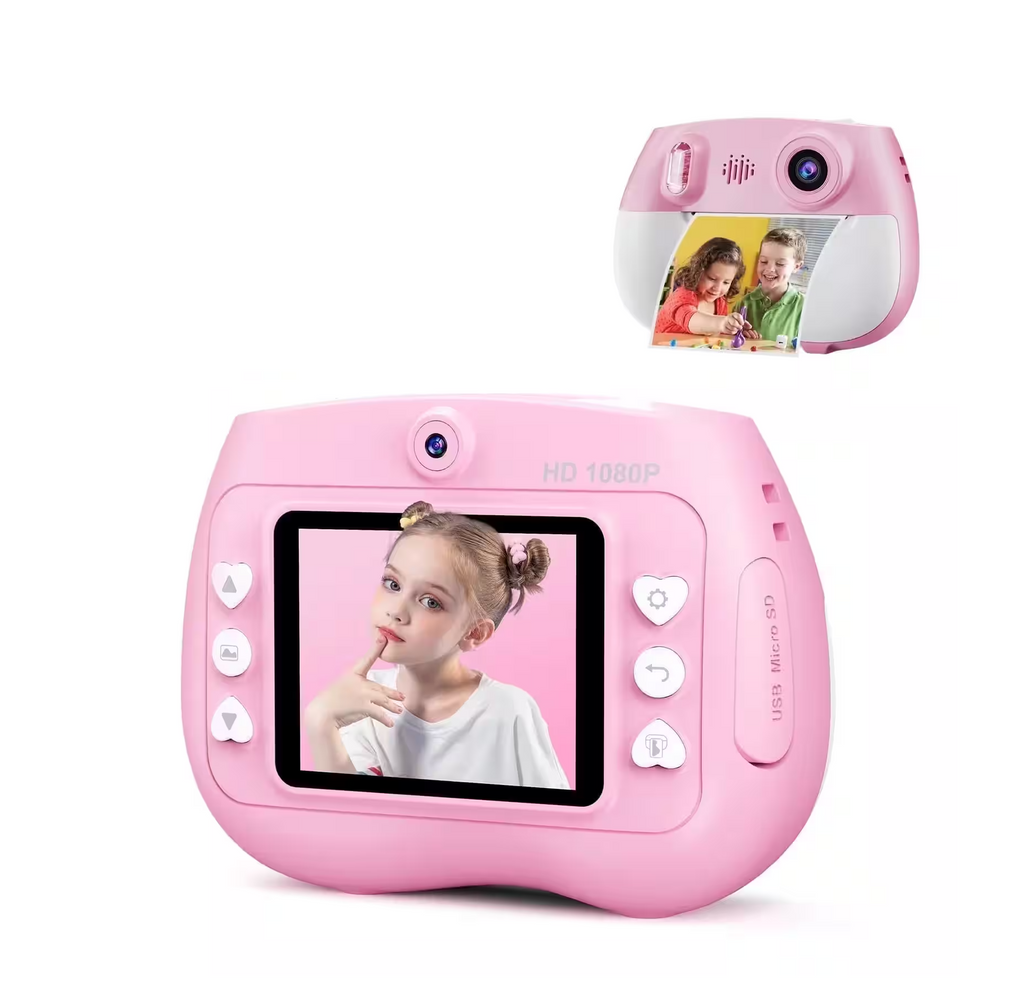 Cámara Instantánea Termica 1080P HD – Incluye 4 Rollos Y Juegos