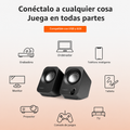 Bocinas Estéreo FUNLOGY Para PC De 14W: Sonido Potente En Un Diseño Compacto