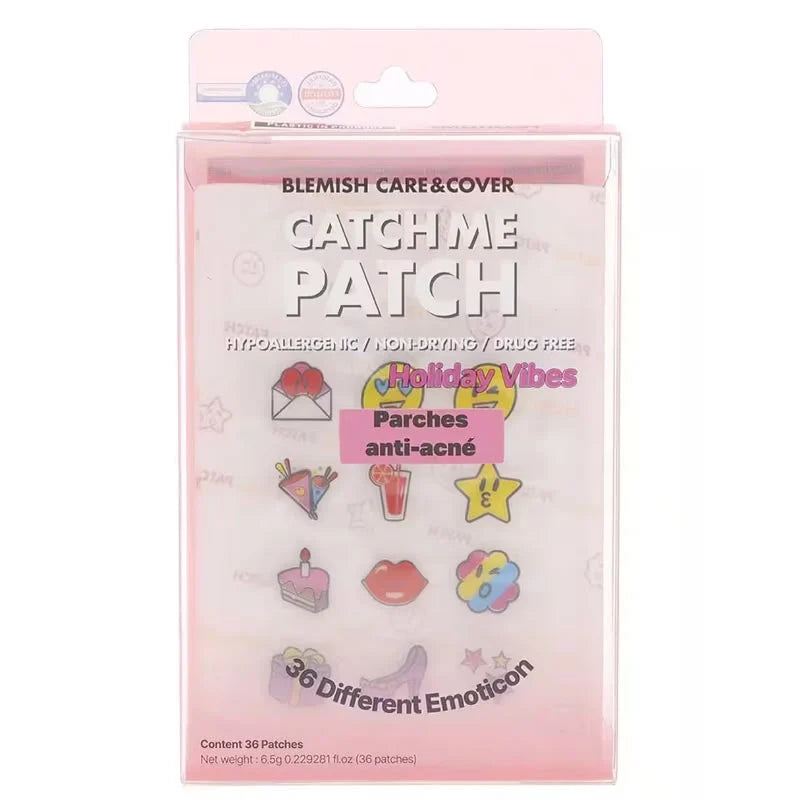CATCH ME Emot Holi Vibes Patch 36 pcs