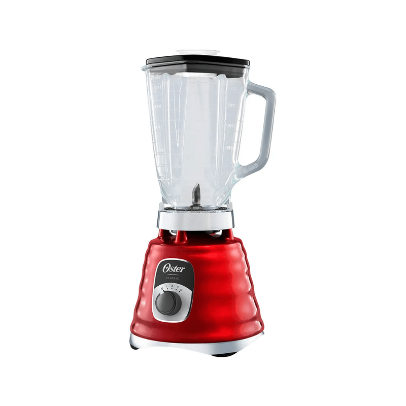 Licuadora Oster M/BLST4126R con Vaso de Vidrio Roja