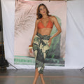 Pareo Sarong 010 – Tropical Birds & Leaves