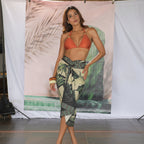 Pareo Sarong 010 – Tropical Birds & Leaves