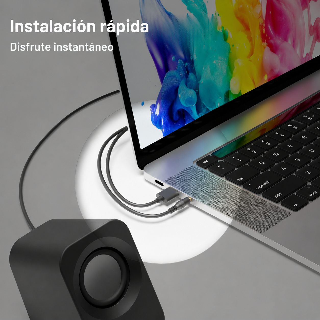 Bocinas Estéreo FUNLOGY Para PC De 14W: Sonido Potente En Un Diseño Compacto