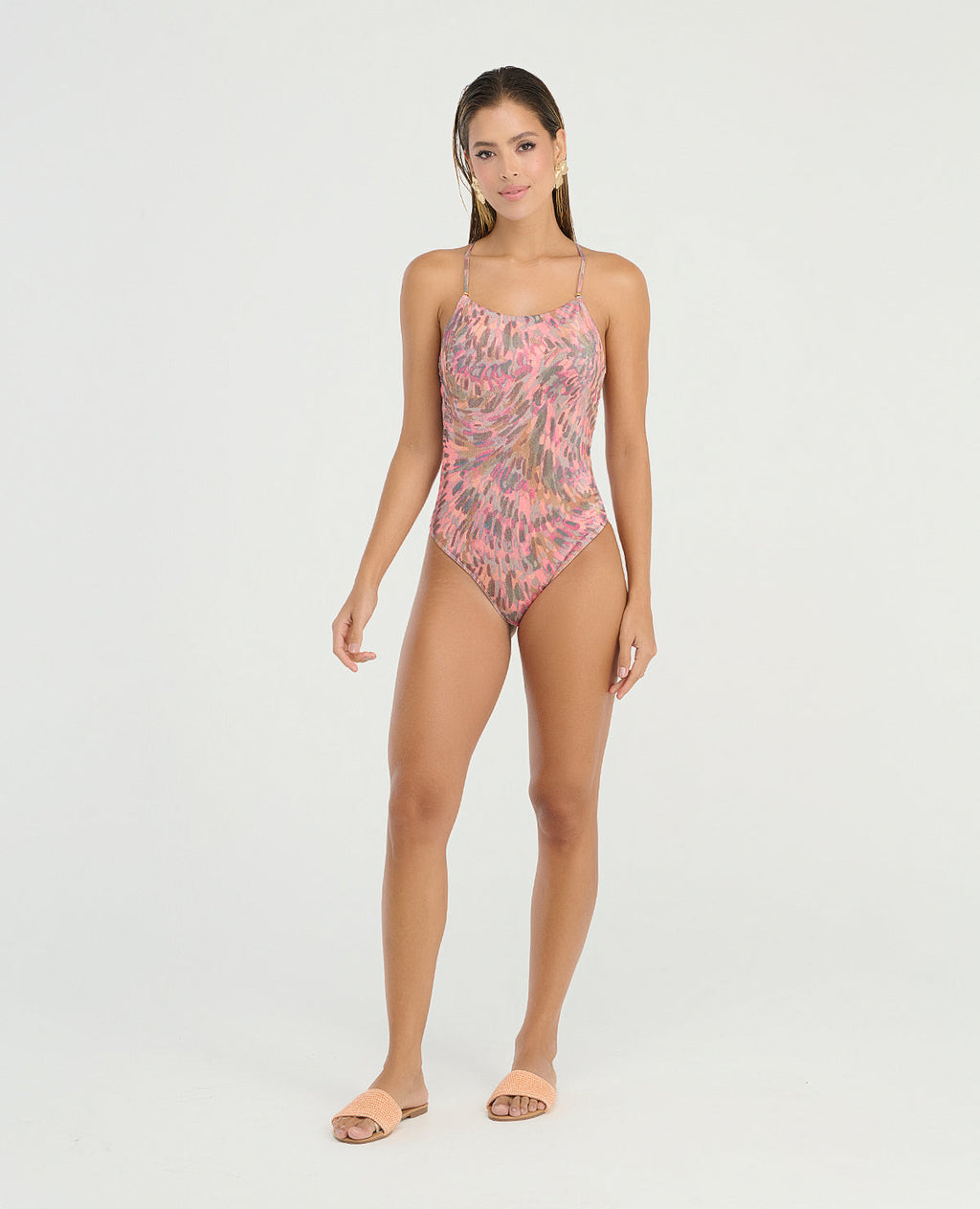 Vestido de Baño Entero | Copas Fijas | Tiras Ajustables - Kliquea