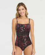 Vestido de Baño Entero | Copas Fijas | Cargadera Ajustable - Kliquea