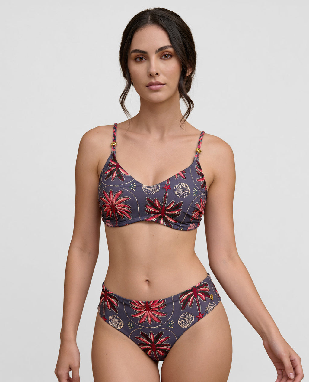 Panty de Baño | Semidescaderado | Fruncido Posterior - Kliquea