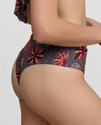 Panty de Baño | Semidescaderado | Fruncido Posterior - Kliquea