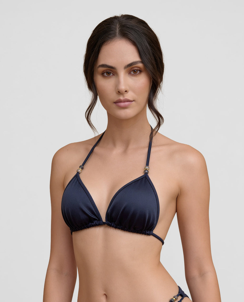 Top de Baño Triangular | Copas Removibles| Anudar en Cuello y Espalda - Kliquea