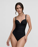 Vestido de Baño Entero | Copas Fijas | Control Suave de Abdomen - Kliquea