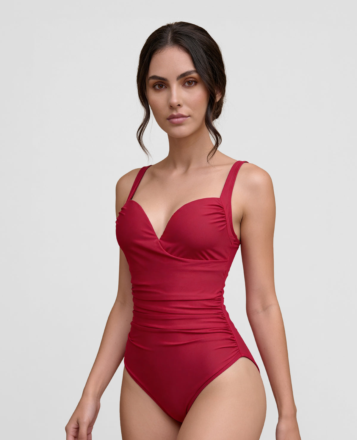 Vestido de Baño Entero | Copas Fijas | Control Suave de Abdomen - Kliquea