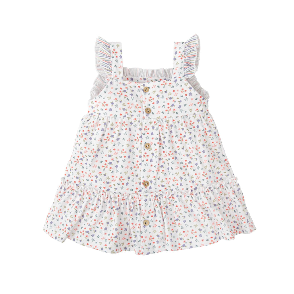Vestido Babidu Mangas Cortas Estampado Para Niñas by Babidu