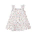 Vestido Babidu Mangas Cortas Estampado Para Niñas by Babidu
