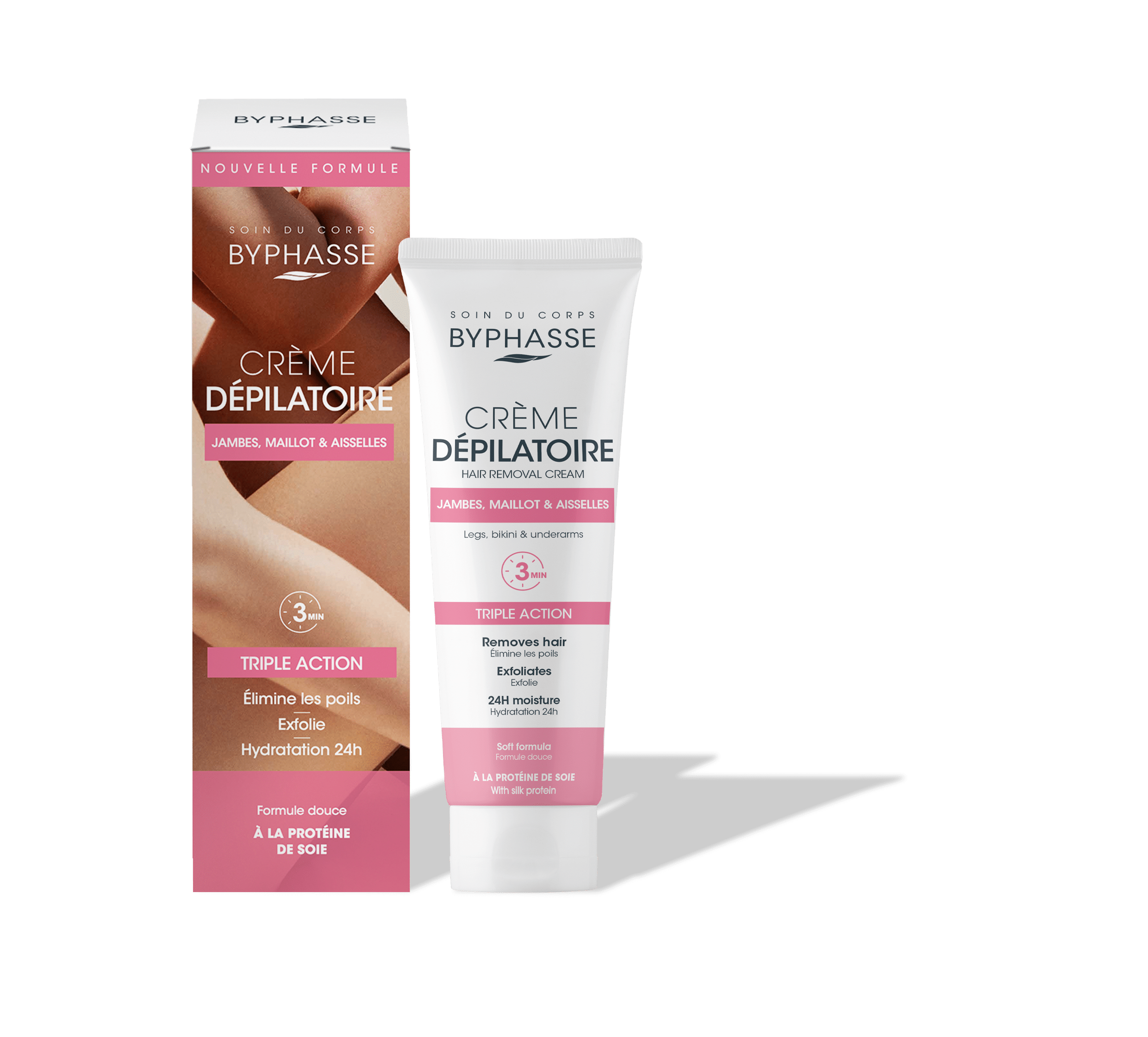 BP Crema Depilatoria Extractos de Seda 125 ml.