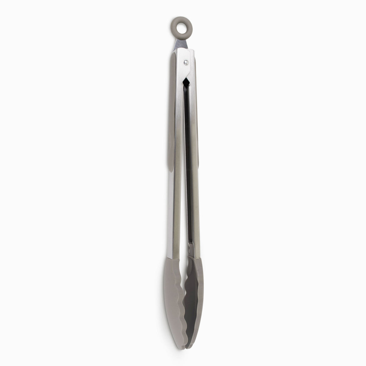 Pinza acero inoxidable y silicona 30 cm