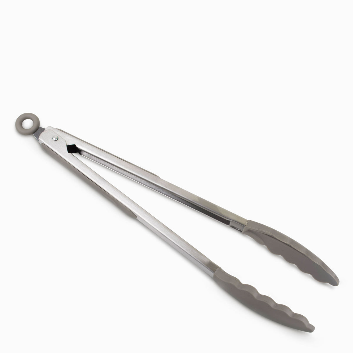 Pinza acero inoxidable y silicona 30 cm