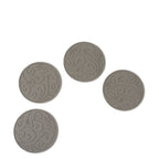 Portavasos arabescos gris