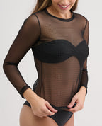 Camibuso | Semi transparente | Detalles en Pedrería - Kliquea
