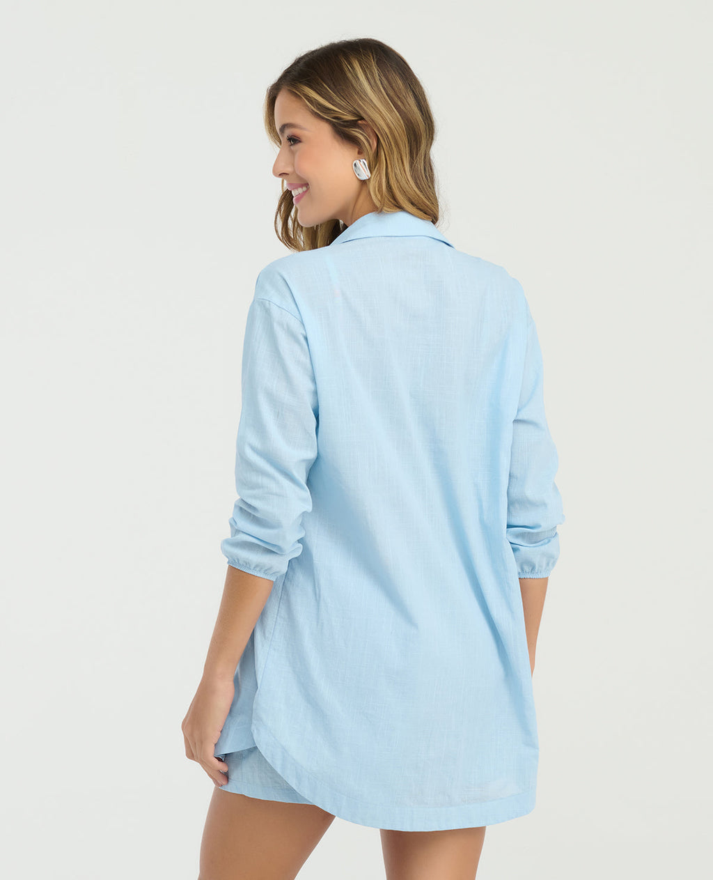 Camisa Manga Larga | Silueta Amplia - Kliquea
