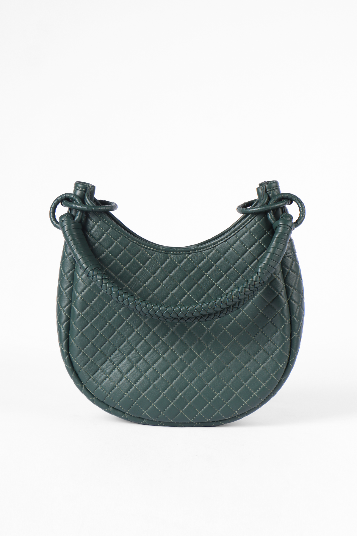Saddle Shoulder Bag, Green
