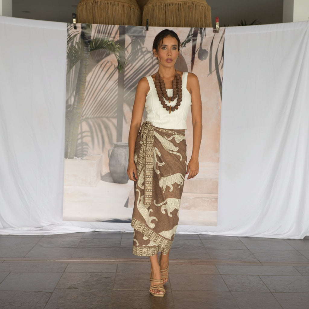 Pareo Sarong 002 – Wild Chocolate