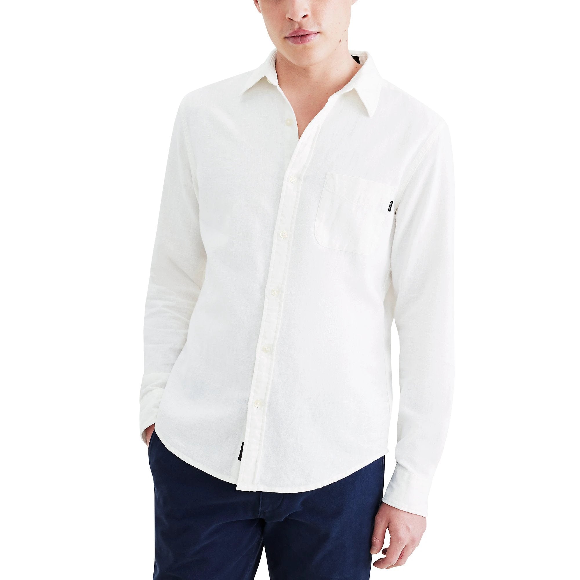 Camisa Dockers Mangas Cortas Lisa Para Caballeros by Dockers