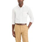 Camisa Dockers Mangas Cortas Lisa Para Caballeros by Dockers