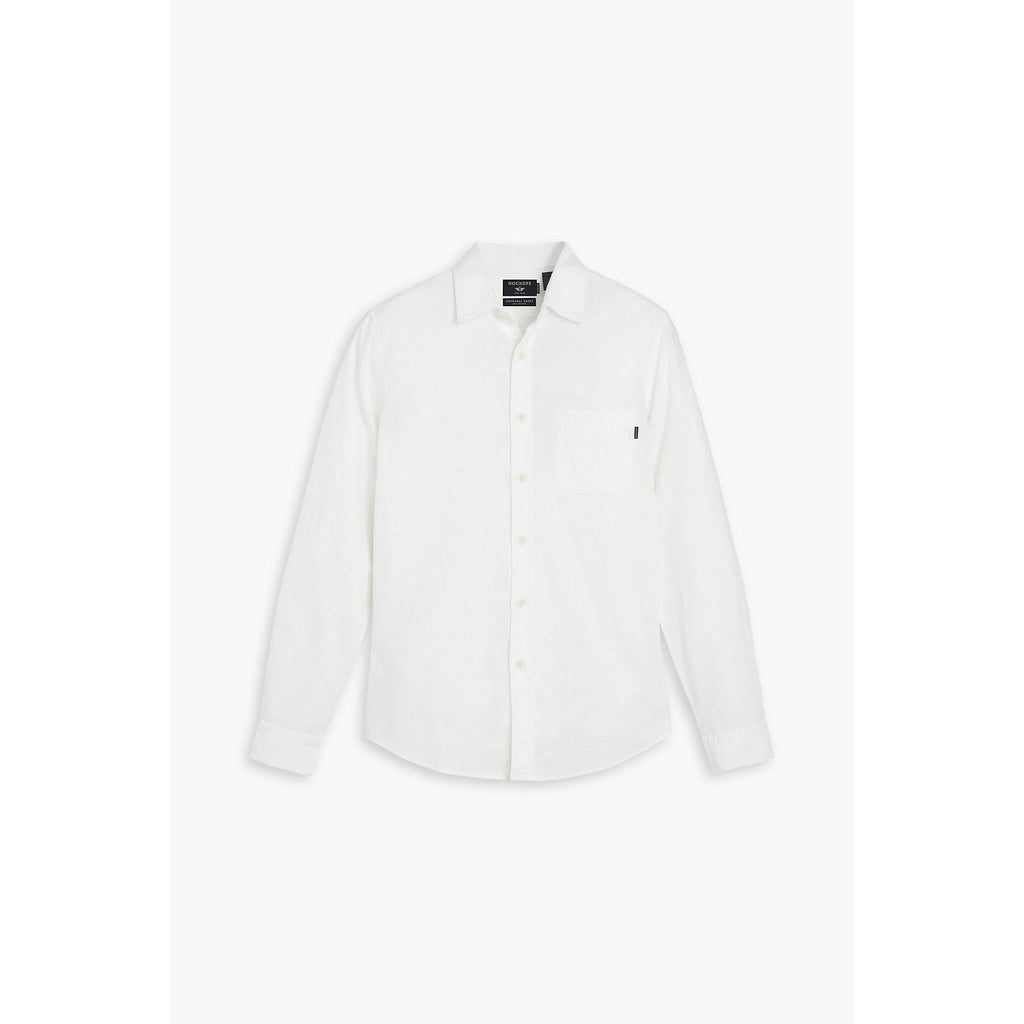 Camisa Dockers Mangas Cortas Lisa Para Caballeros by Dockers